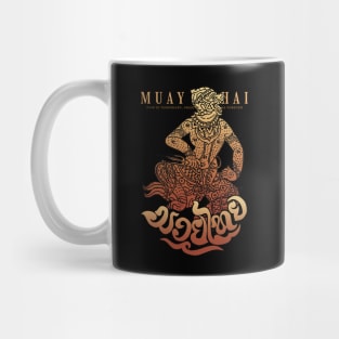 Muay Thai Tattoo The Monkey Mug